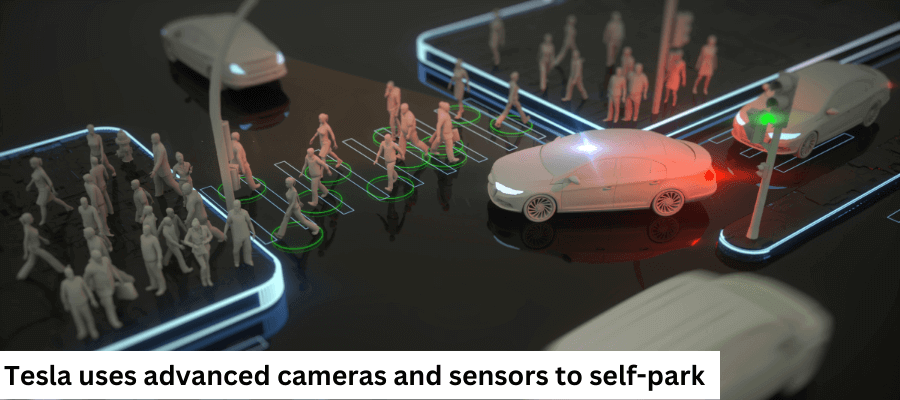 auto-park technology using advanced cameras and sensors