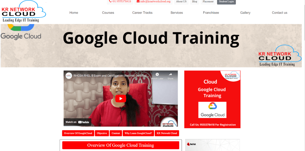 Cloud Computing course by KR Network Cloud