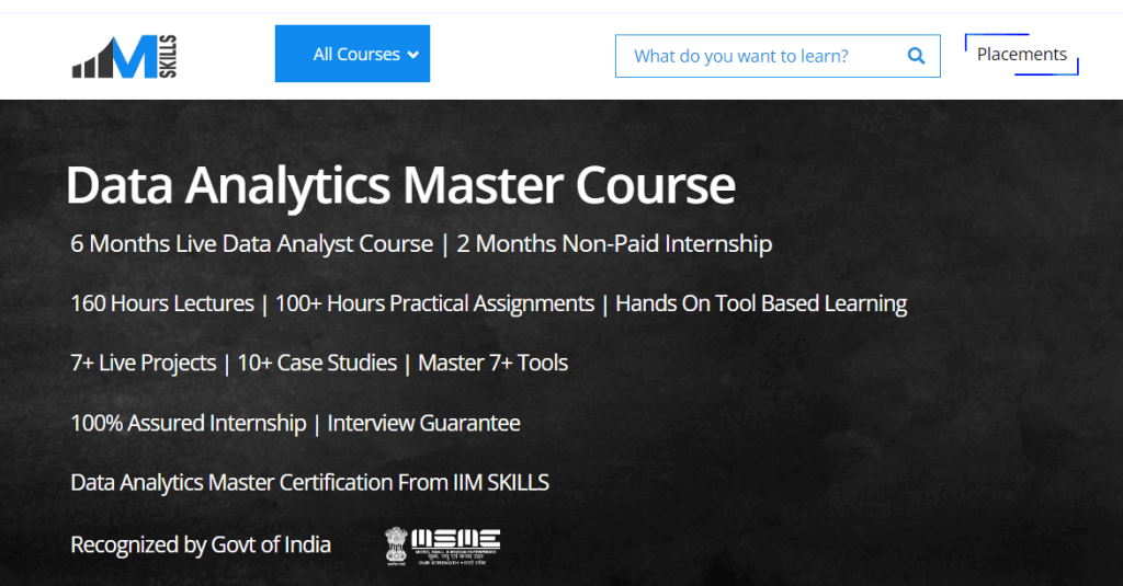 IIM SKILLS Data Analytics