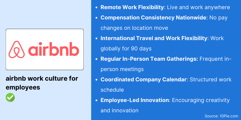 airbnb work culture for employees