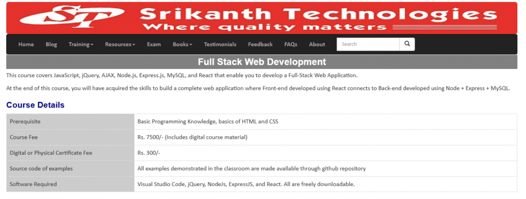 Srikanth Technologies