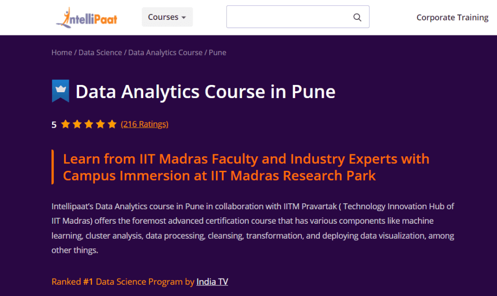 11 BEST Data Analytics Courses In Pune For 2023 (Ranked)