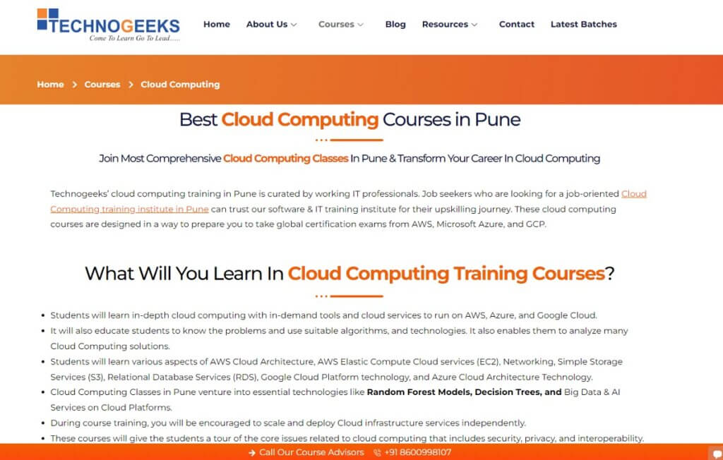 Cloud computing by TechnoGeeks