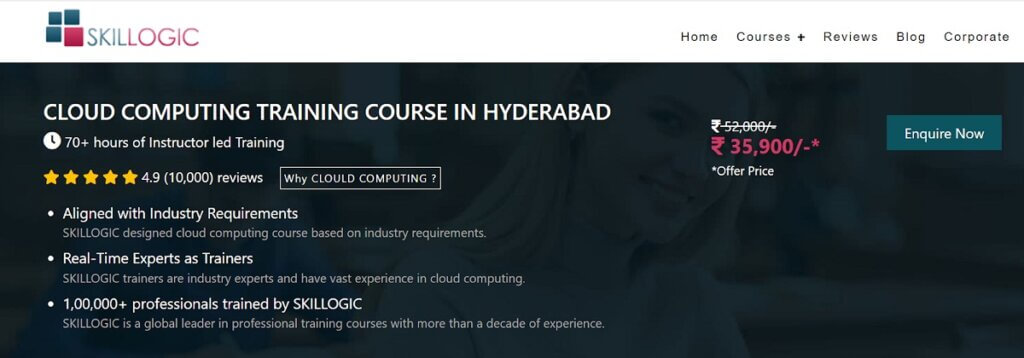 Cloud computing course by Skillogic