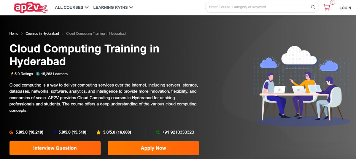 14 Cloud Computing Courses in Hyderabad (2024 Compared)