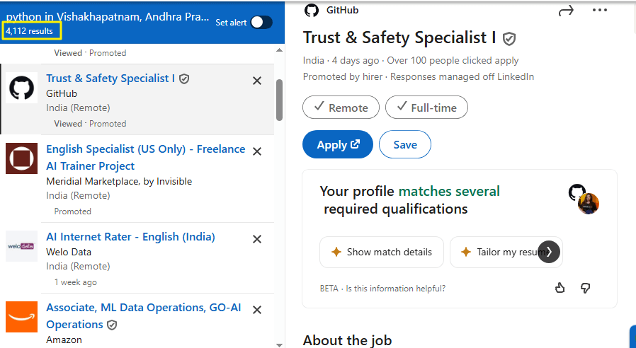Career Scope of Python in Vishakapatnam